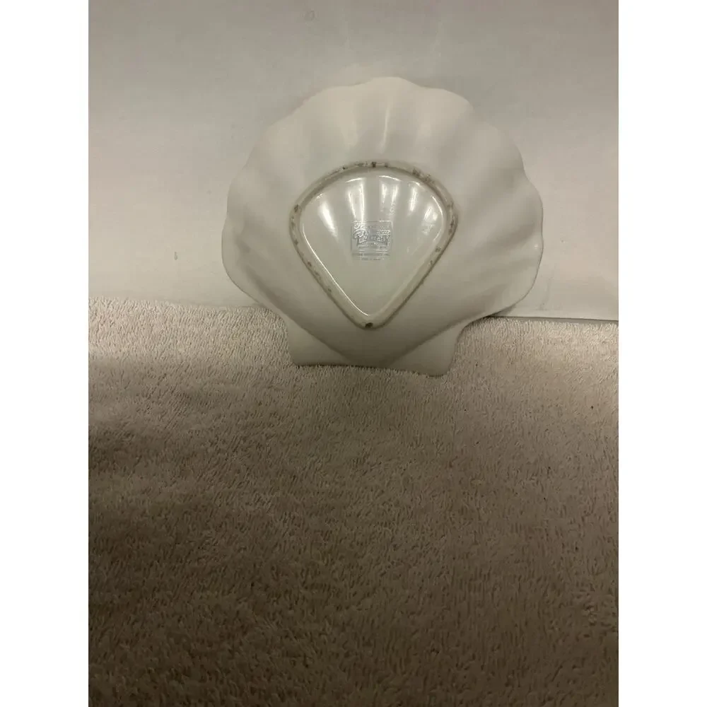 Mount Clemens Shell Trinket Dish Multicolor Floral Bathroom Accessory